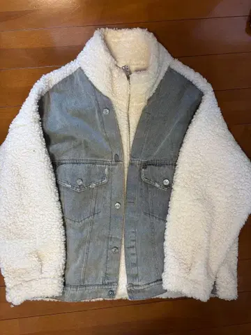 데님 보아 자켓