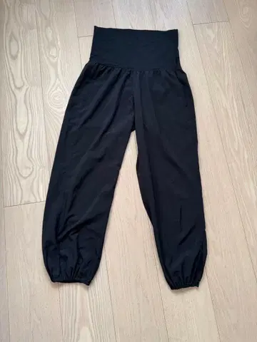 룰루레몬 블랙 조거 팬츠 하이웨스트