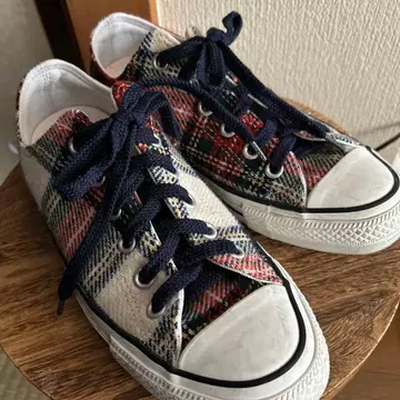 CONVERSE ALL STAR 체크 무늬 스니커즈