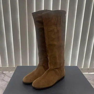 보에모스 스웨이드 롱 부츠 37