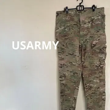 USARMY 카고 팬츠 카모 카모플라쥬 밀리터리 군용 트라우저