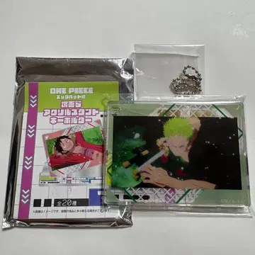 원피스 에그헤드 편 장면 사진 아크릴 스탠드 키링 조로