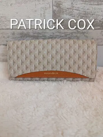 PATRICK COX 장지갑 내용물 오렌지