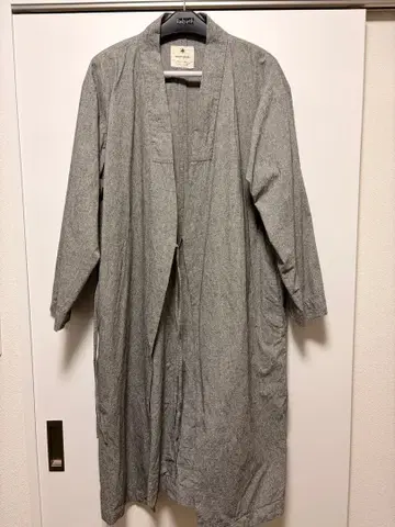 스노우피크 그레이 롱 코트