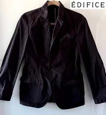 EDIFICE 에디피스 블랙 자켓 폴리에스테르 원단 46 사이즈