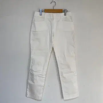 [ UNTITLED ] 화이트 팬츠 [ 2 ] 스트레치 치노 팬츠 일본제