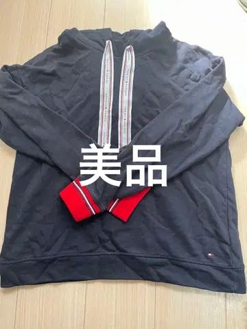 새상품급 TOMMY HILFIGER 네이비 후드티 M