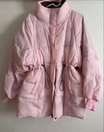 핑크 다운 자켓 CIAOPANIC