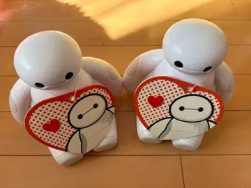 베이맥스 2체 세트 하트형 택 포함