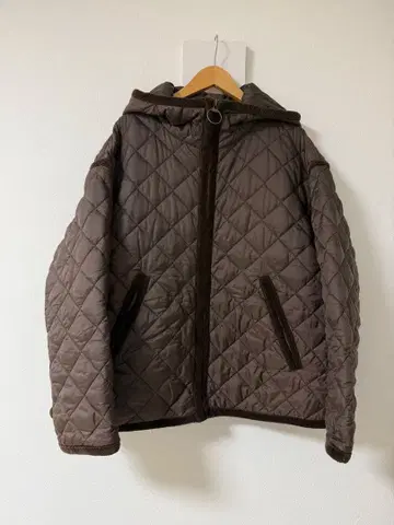 신존 SHINZONE 후디 퀼팅 코트