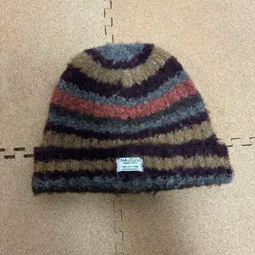 tina jojun 보더 컬렉션 니트 모자