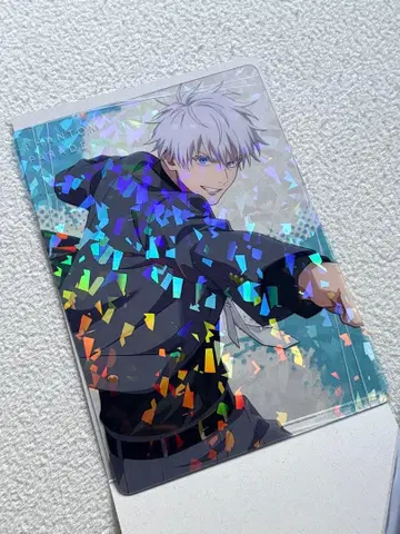 주술회전 환영야행본점 팬텀 퍼레이드 팬 퍼레이드 클리어 카드 고죠 사토루