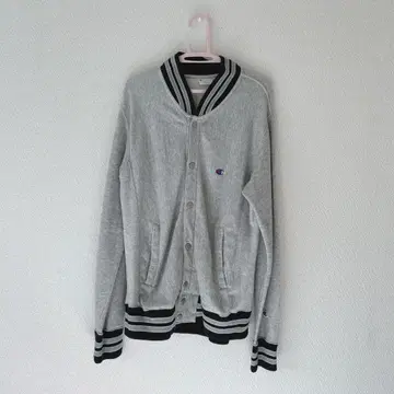 [레어템] Champion 리버스 위브 스냅 버튼 맨투맨 자켓