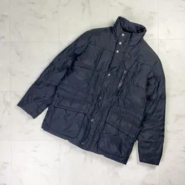 오스틴 리드 하이넥 퀼팅 다운 자켓 블랙 M*LD71