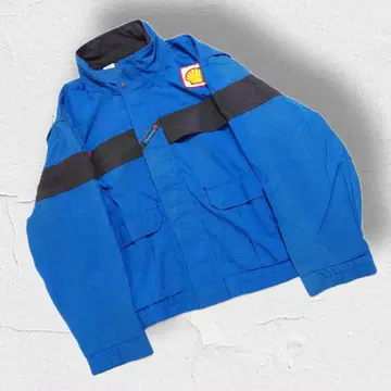 90s USA WORKLITE SHELL 블루종 레이싱 자켓