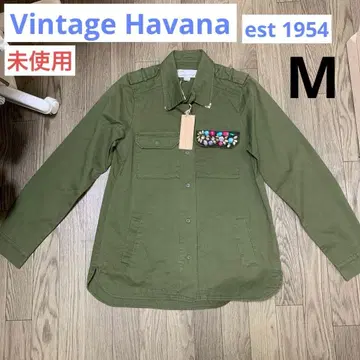 [ 미사용 ] 셔츠 Vintage Havana 빈티지 하바나 M 밀리터리