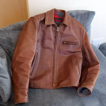 인디언 가죽 자켓 사이즈 36