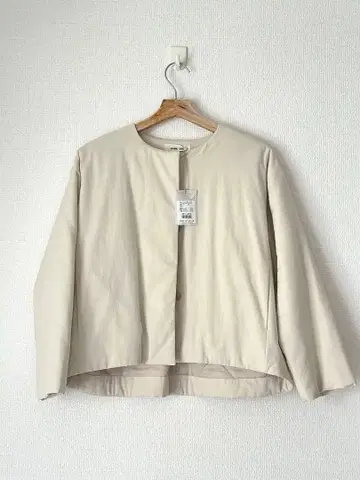 Evan Eva 미사용 고급 퀼팅 충전솜 라이트 자켓