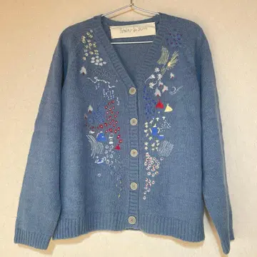[ l'atelier du savon ] 새상품! 자수 가디건