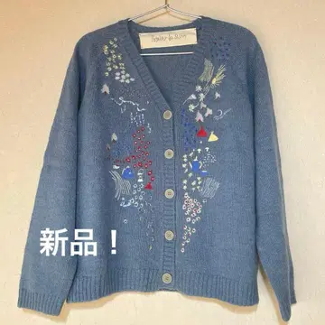 [ l'atelier du savon ] 새상품! 자수 가디건