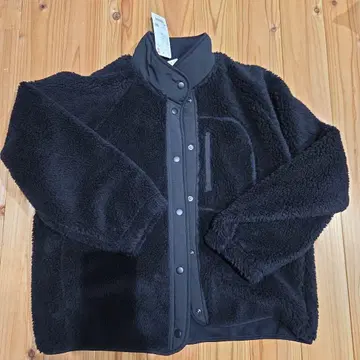 유니클로 블랙 플리스 자켓 XL