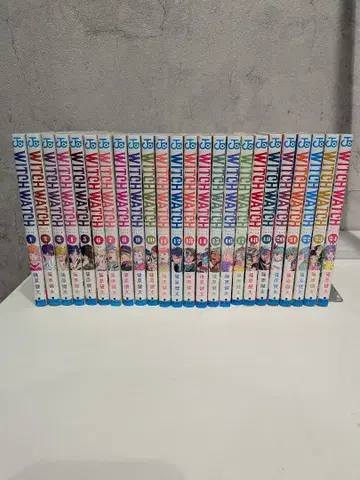 [ 거의 새상품 ] WITCH WATCH 전권 세트 전 24권 세트