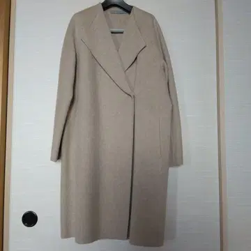 theory luxe 베이지 리버 코트