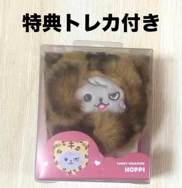 FUNNY TREASURE 요시 HOPPI 키링 혜택 트레이딩 카드 포함