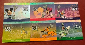 도쿄 디즈니 리조트 25주년 기념 메모장 세트
