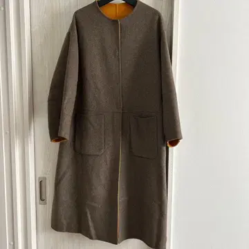 심플리시떼 울 블렌드 리버서블 코트