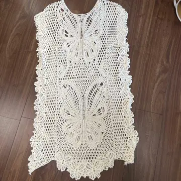 R&F 나비 모티브 레이스 뜨기