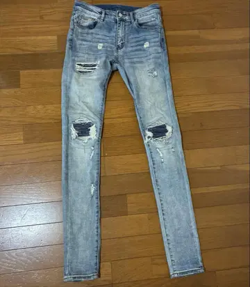 mnml 데님 팬츠 사이즈 29 라이트 블루