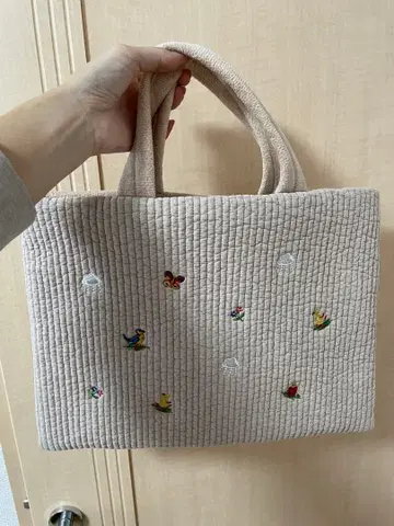 [ FEILER x 비오는날 ] 콜라보 토트백 [ MIMI ] 베이지