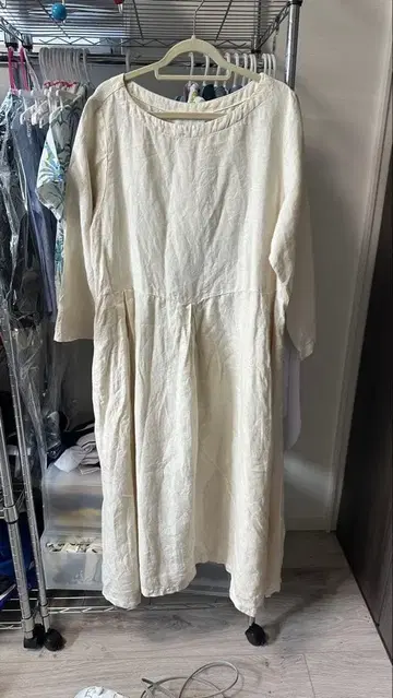 nest Robe 린넨 롱 원피스