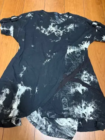 ozz conte 타이다이 오버 사이즈 T셔츠