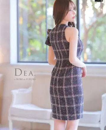 DEA by ROBE de FLEURS 트위드 드레스