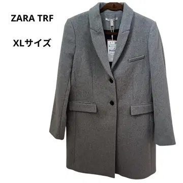 ZARA TRF 체스터 롱 코트 울 XL 사이즈