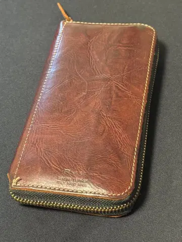 Ryu 장지갑 가죽 지갑