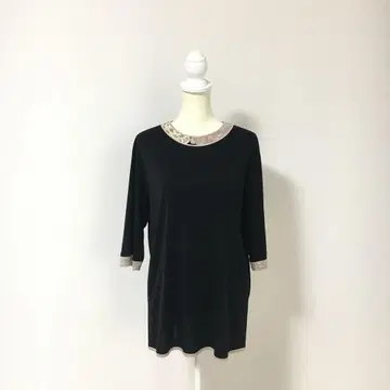 최근 새상품급 LEONARD 레오나르 칸칸 스트레치 튜닉 42