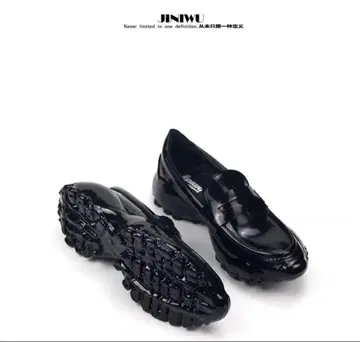 JINIWU 블랙 로퍼 26.5