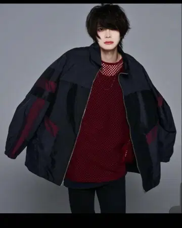 adrer 나일론 스위칭 블루종 L