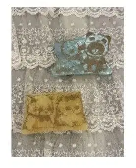 새상품 yukiemon 유키에몬 큰 텍스타일 클립 2세트