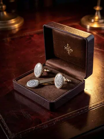 커프스 & 넥타이핀 미국 빈티지