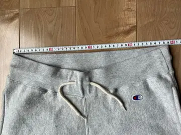 Champion 파랑 택 리버스 위브 팬츠 M 사이즈