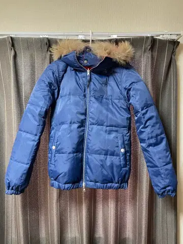 Xgirl 리버서블 다운 자켓 후드 부착