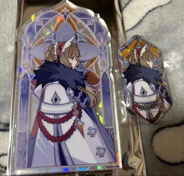 원신 집행관 아크릴 스탠드 캔뱃지 파투스 상흔과 권염 괴뢰