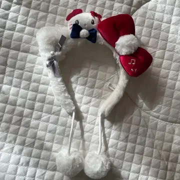 유니버셜 크리스마스 키티 머리띠