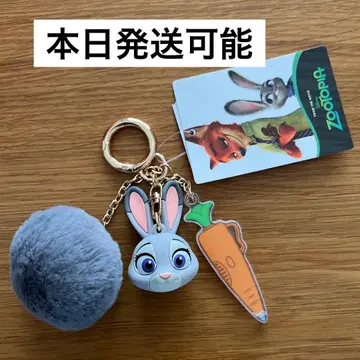 새상품 시마무라 주토피아 주디 팝스 입체 참 키링