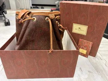 [컨디션 최상] ETRO 페이즐리 무늬 숄더백 박스 있음