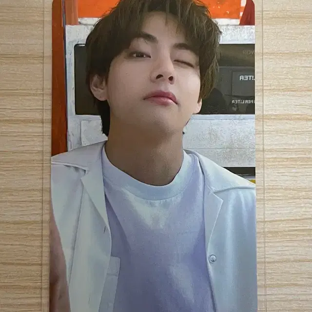 V 태형 / 방탄소년단 Butter 버터 위버스 특전 포카